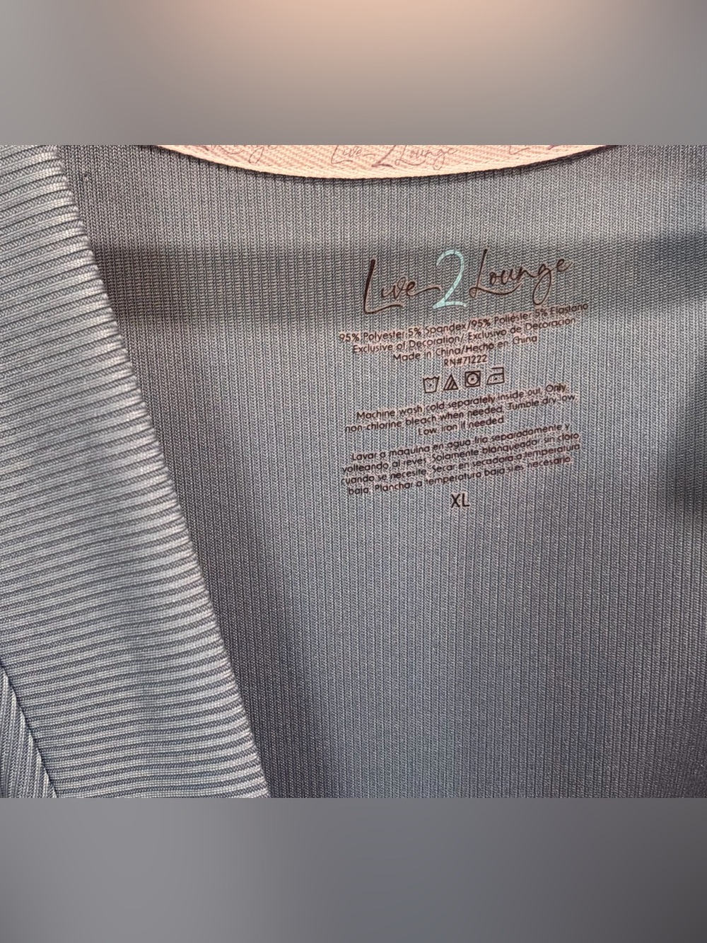Victoria's Secret Teal Drawstring Track Pants - Picture 4 of 5